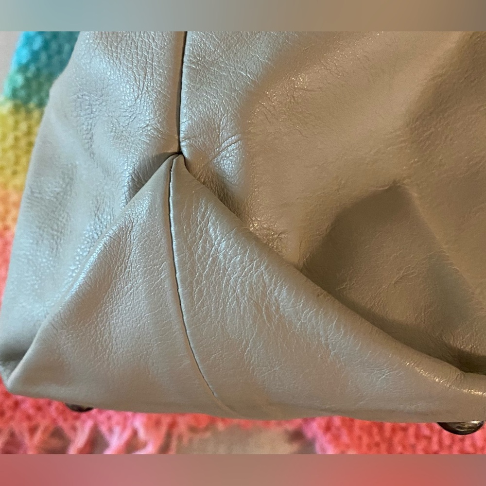 Furla Taupe Leather Top Handle Bag. Great used condition. Preloved - Picture 5 of 15